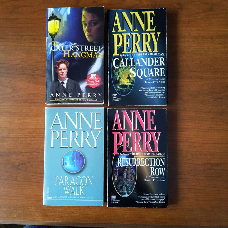 Anne Perry bundle Thomas and Charlotte Pitt #1-16