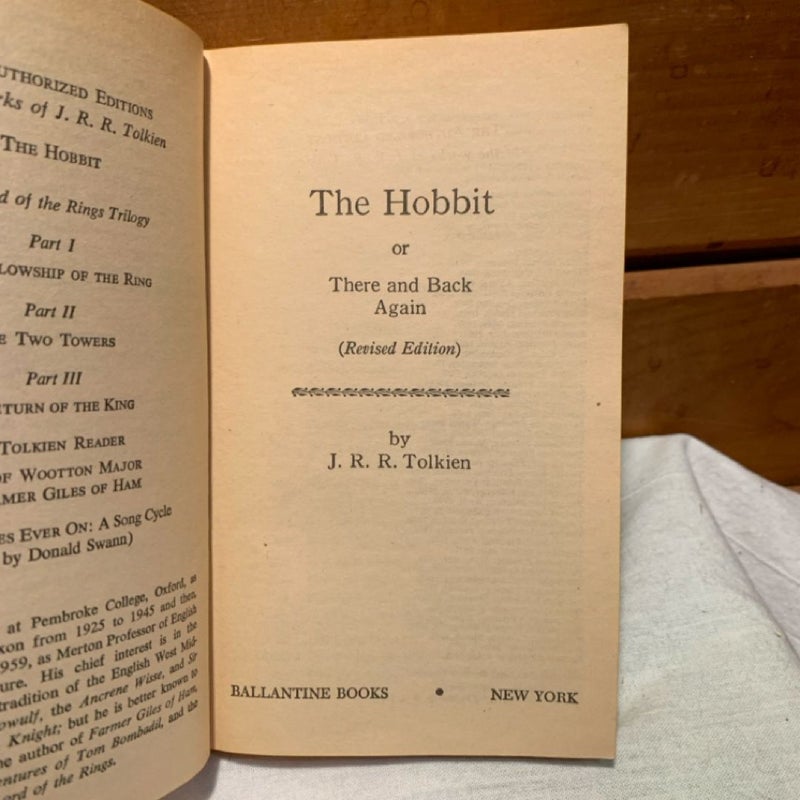 The Hobbit, or There and Back Again