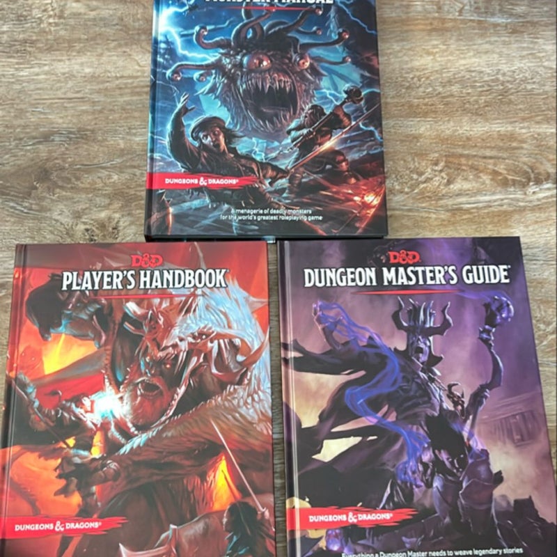 2014 D&D Core Rulebooks (Dungeons & Dragons Gift Set)