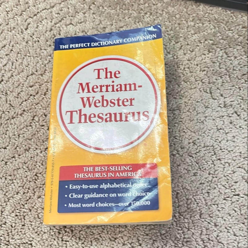 The Merriam-Webster Thesaurus