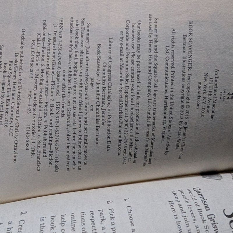 Book Scavenger