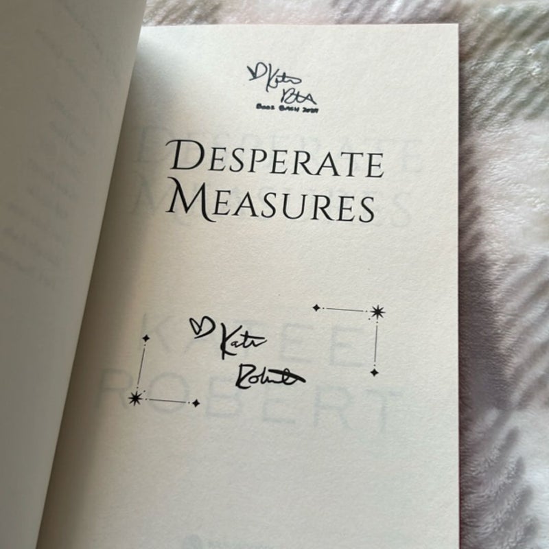 Desperate Measures - signed exclusive edition