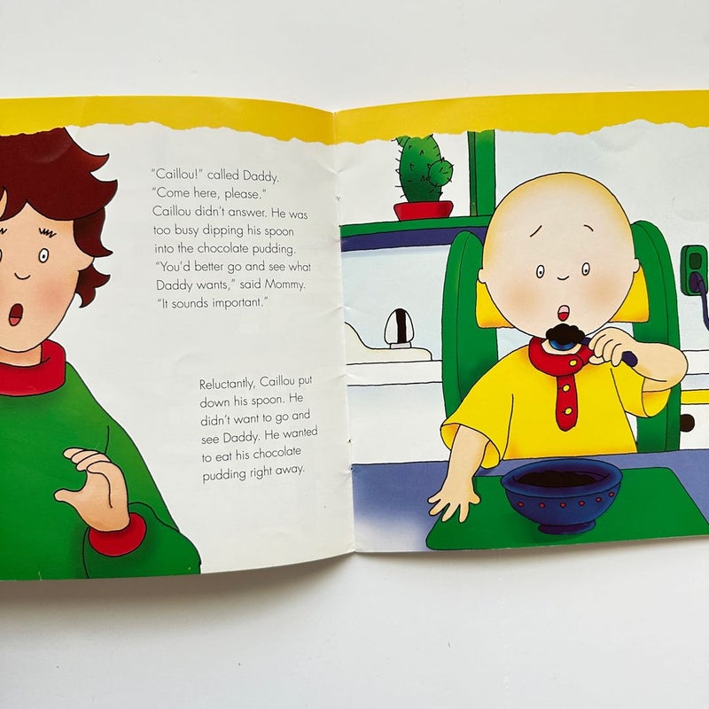 Caillou Puts Away His Toys