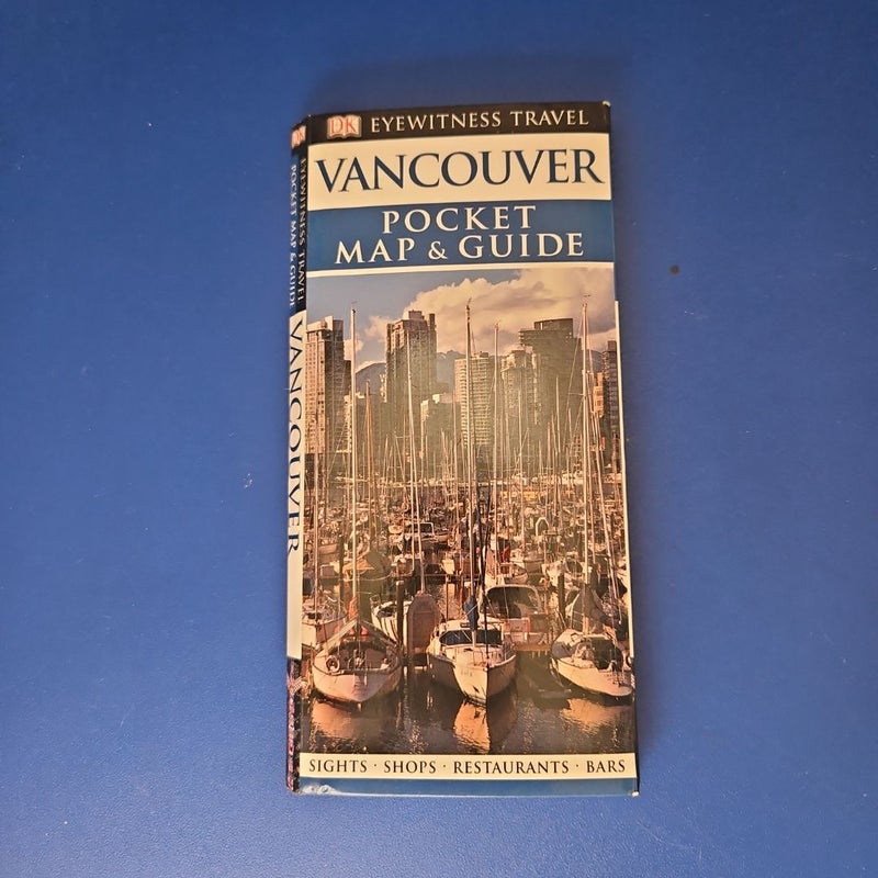 DK Eyewitness Travel Pocket Map and Guide VANCOUVER