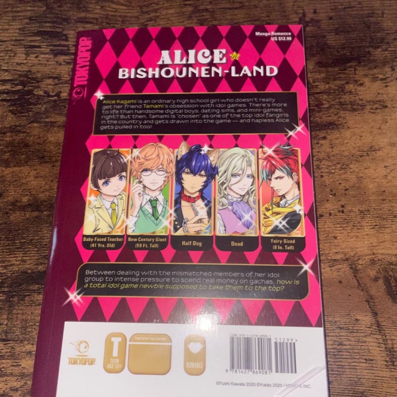 Alice in Bishounen-Land, Volume 1