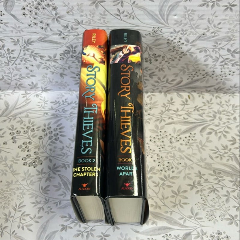 The Stolen Chapters & Worlds Apart Hardcover Bundle