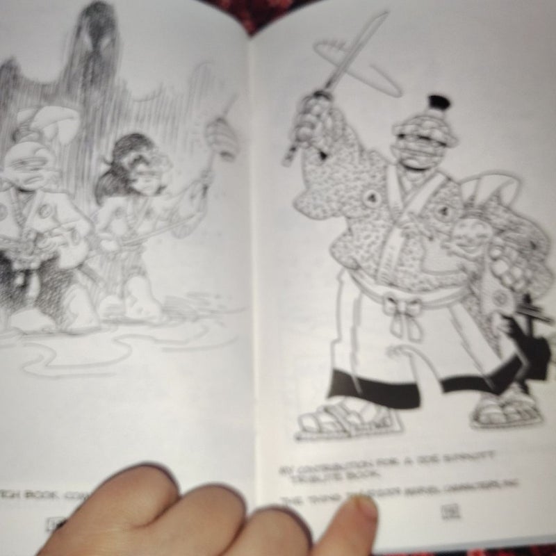 Usagi Yajimbo Sketchbook vol. 4- signed limited edition first edition 
