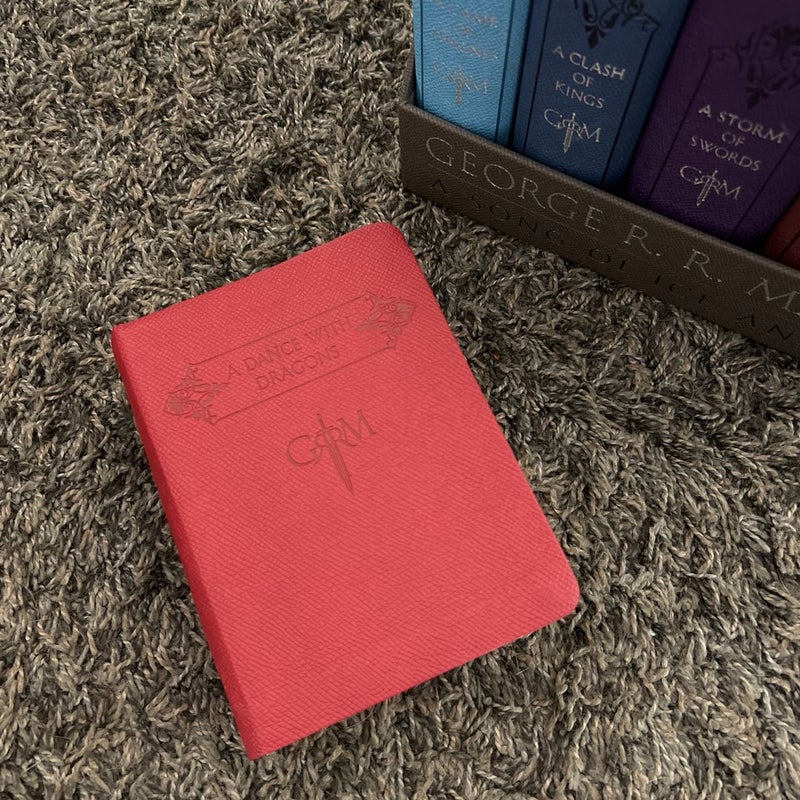 A Song of Ice and Fire Leatherbound Box Set