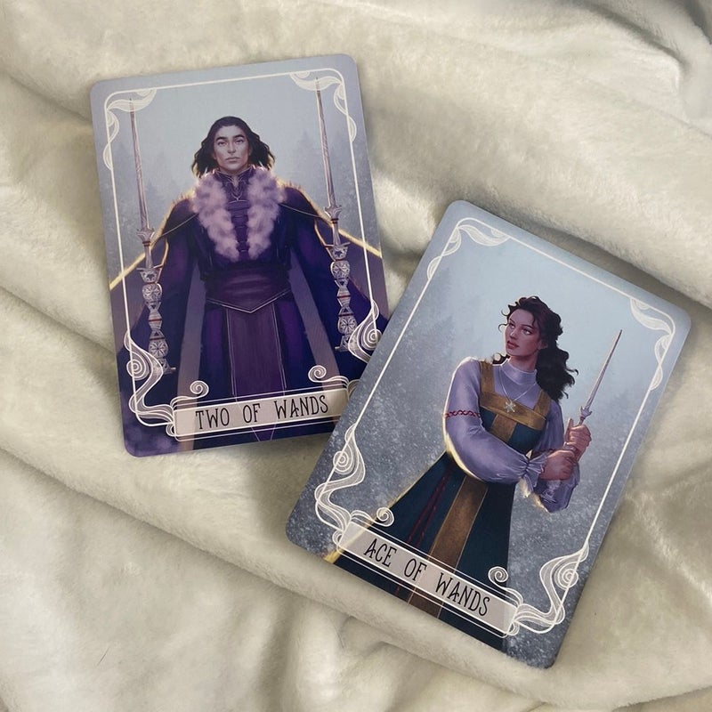 Fairyloot Exclusive Tarot Cards - Vasilisa & Morozko ( Winternight by Katherine Arden)