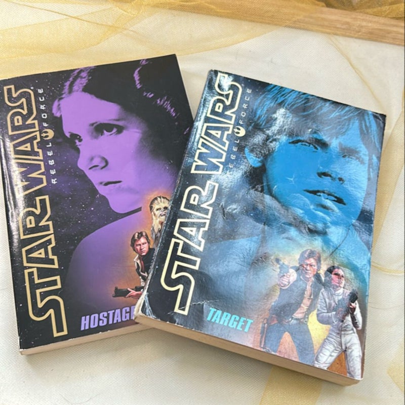 BUNDLE: Star Wars Rebel Force Hostage and Rebel Force Target