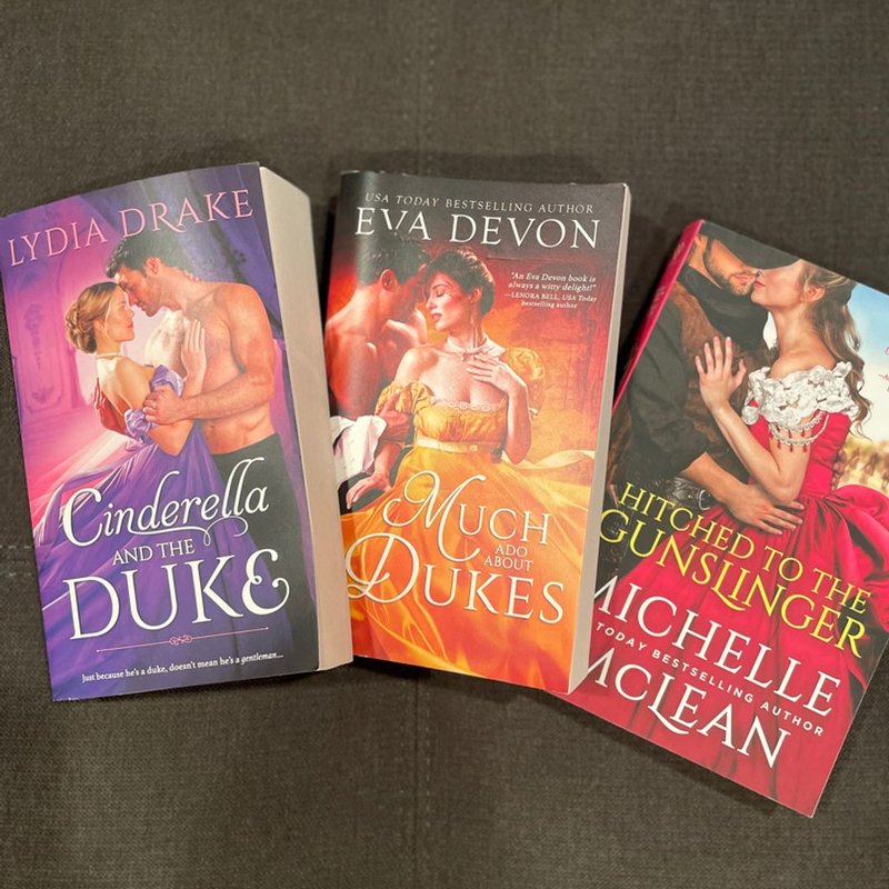 Historical romance bundle/trio 