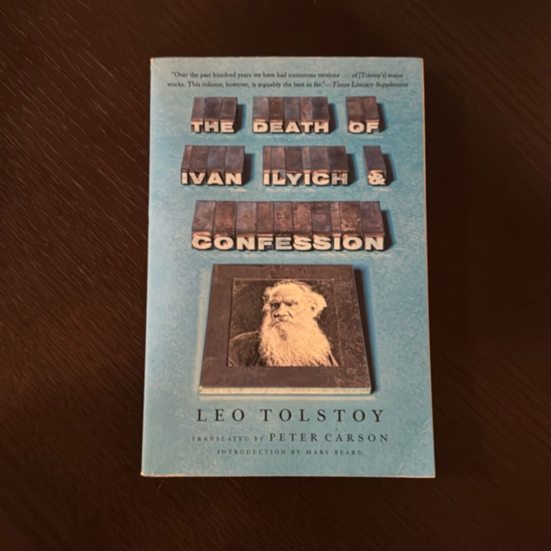 The Death of Ivan Ilyich and Confession