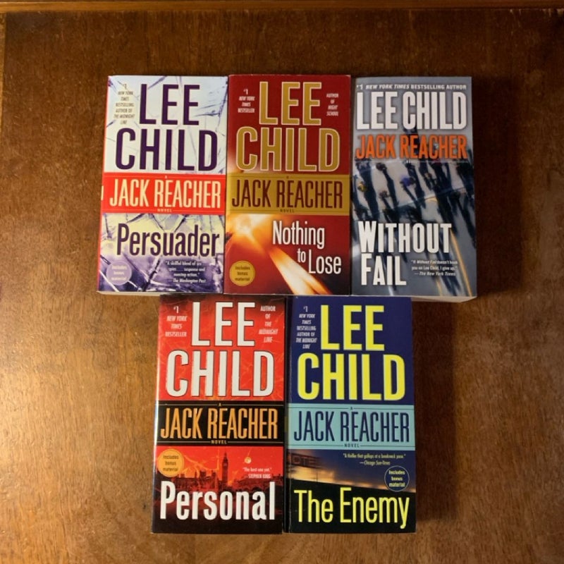 Massive Jack Reacher 23 Book Collection