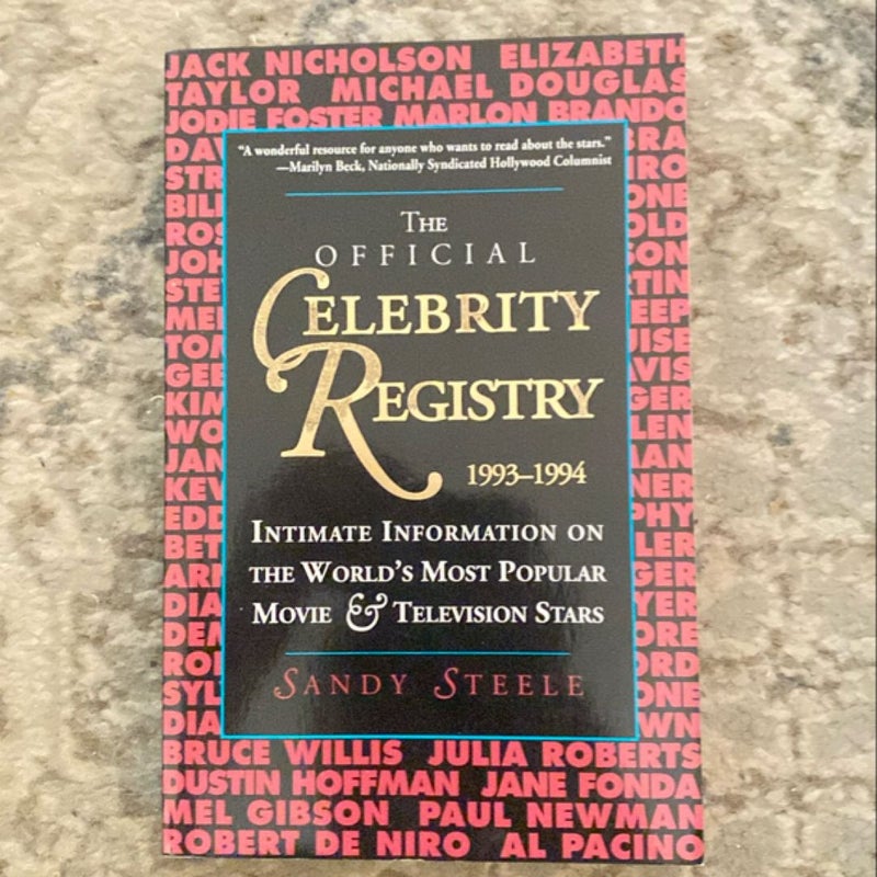 Official Celebrity Registry