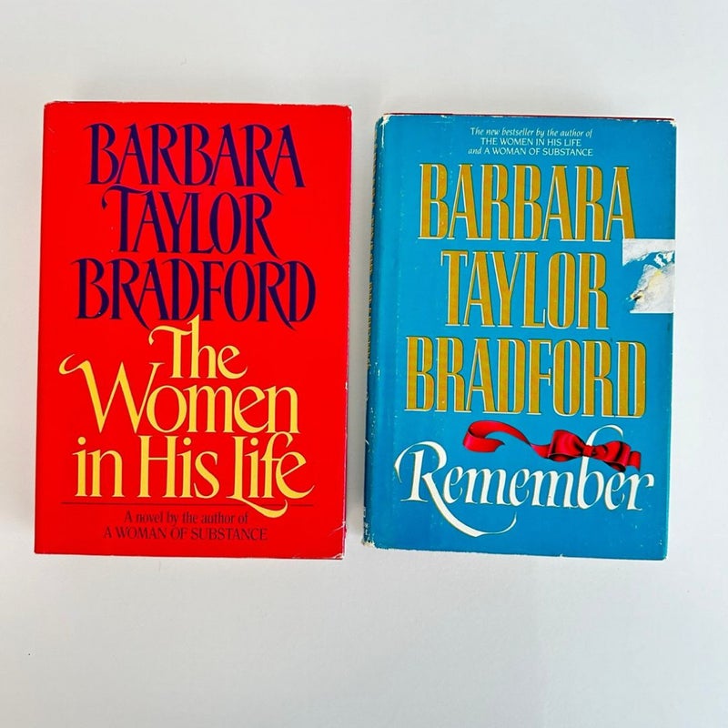 Barbara Taylor Bradford Book Bundle, 3 Books, Stand Alone Novels