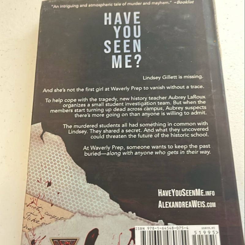 Have You Seen Me?