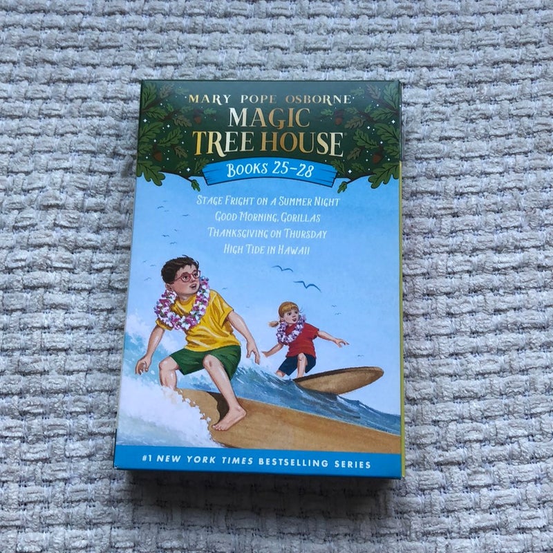 Magic Tree House Books 25-28 Boxed Set