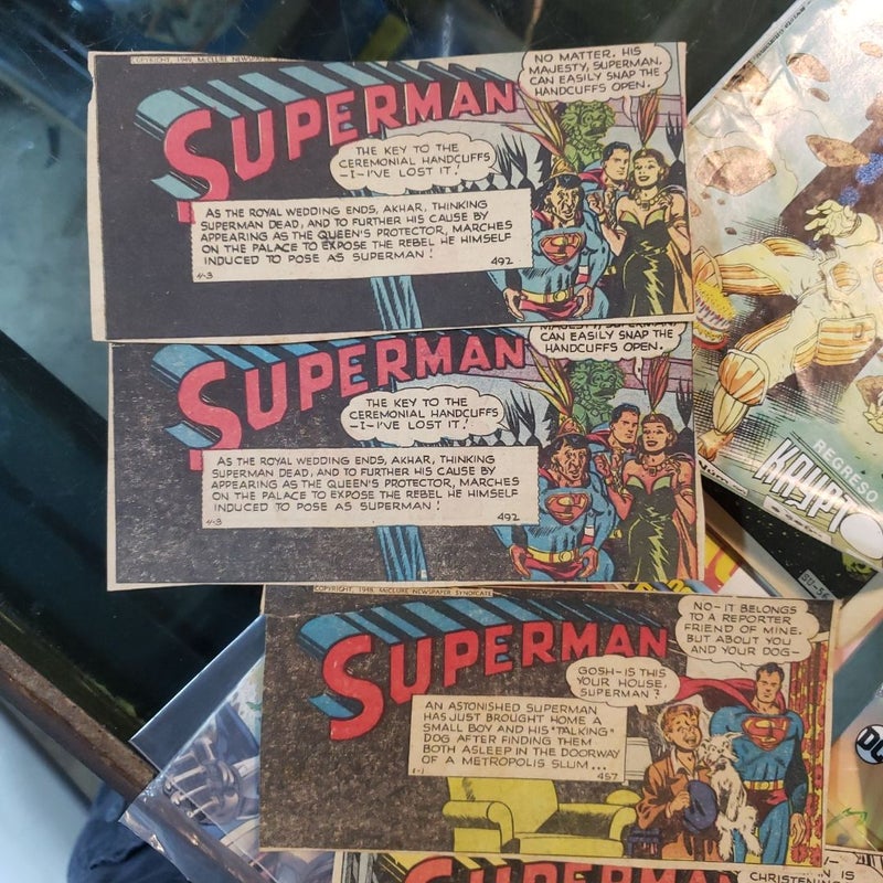 Superman/justive league Ashcans and mini comics 
