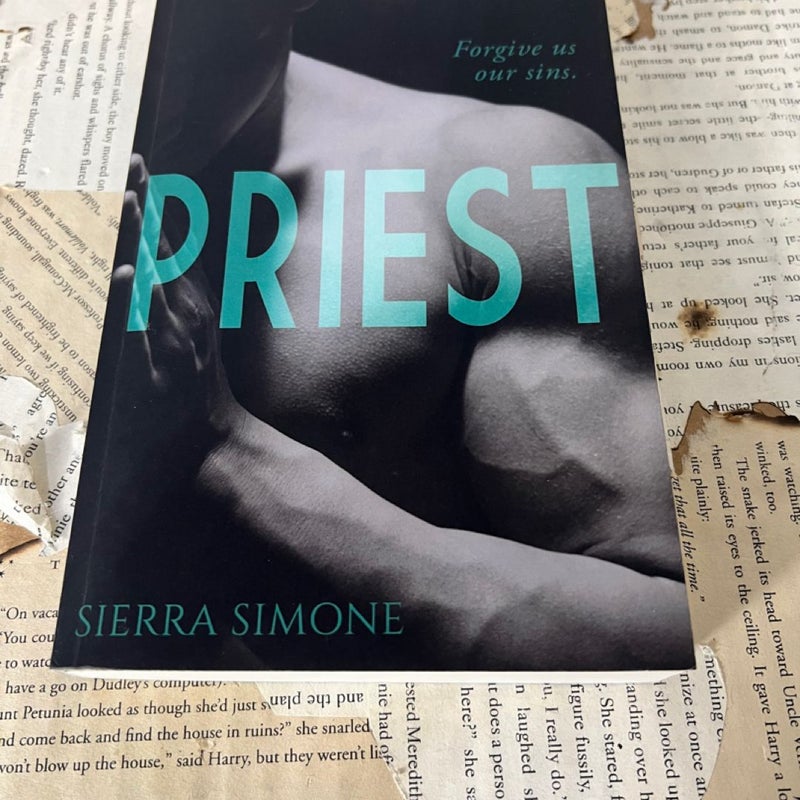 Sierra Simone priest OOP indie male model cover