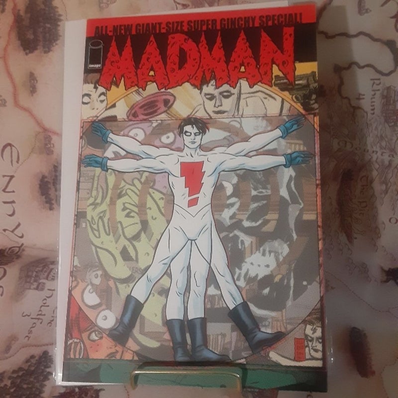 Madman Image Comics Giant Sized Super Ginchy Special Mike Allred 2011 . Prestige format comic book. Very good shape