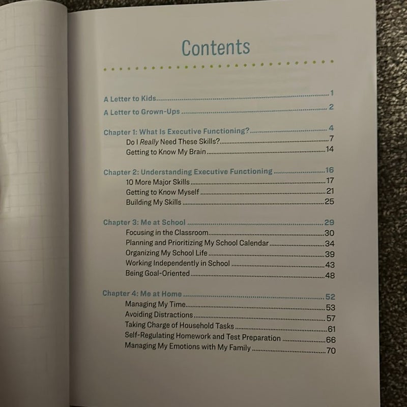 Executive Functioning Workbook for Kids
