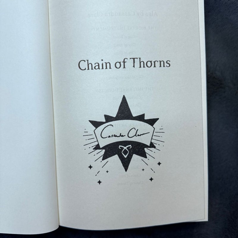 Chain of Thorns FairyLoot Exclusive Edition