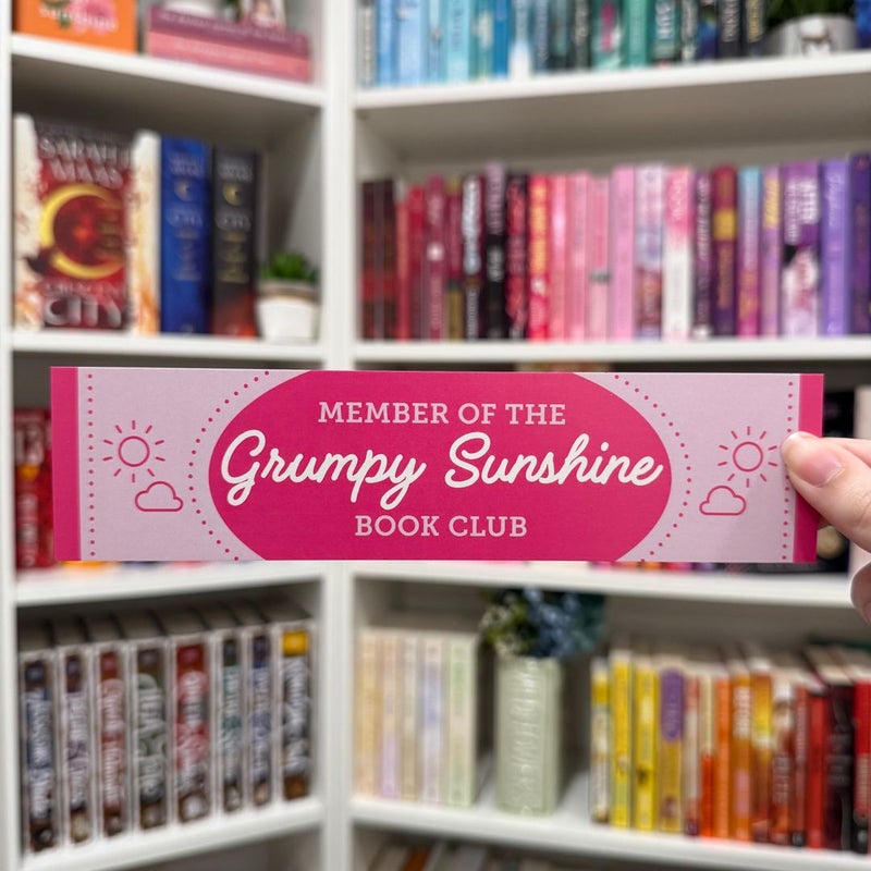 Grumpy Sunshine Bookmark