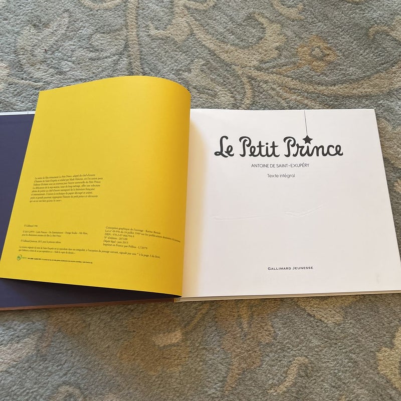 Le Petit Prince: French Edition: Saint-Exupéry, Antoine de: :  Books