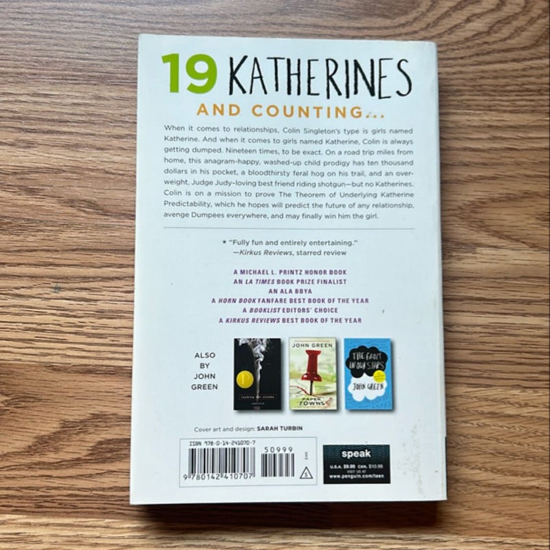 An Abundance of Katherines