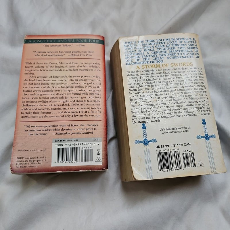 George R.R. Martin - 2 book bundle