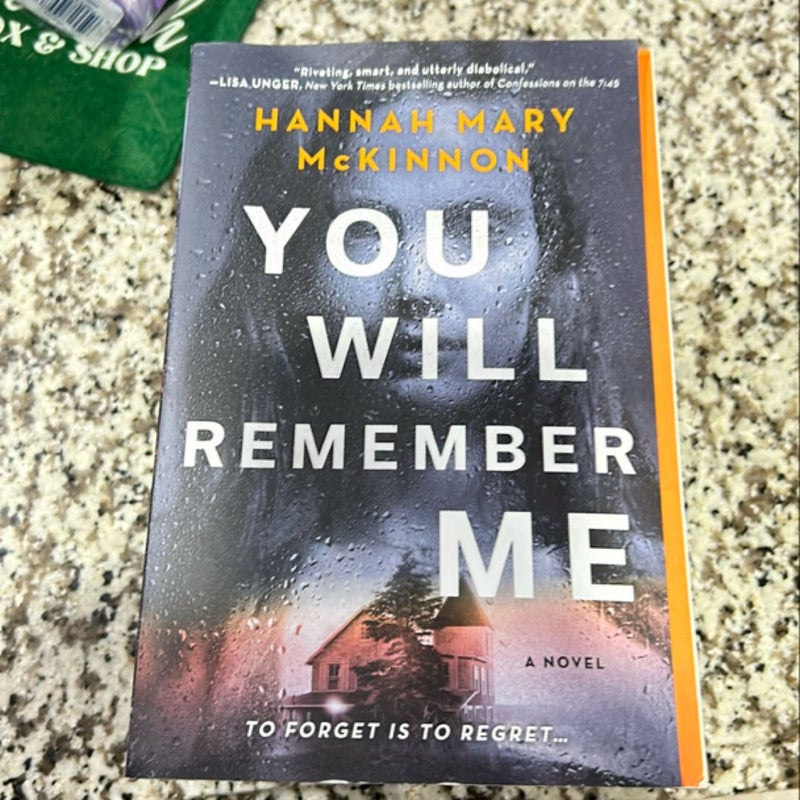 You Will Remember Me