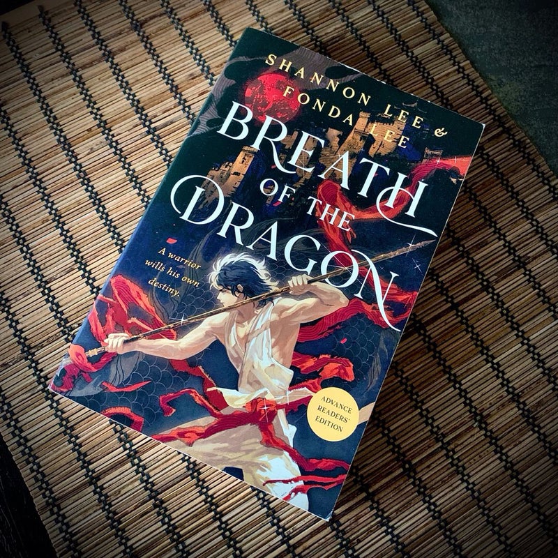 Breath Of The Dragon ARC & Letter Fonda Lee Shannon Lee Advanced Copy / Uncorrected Proof