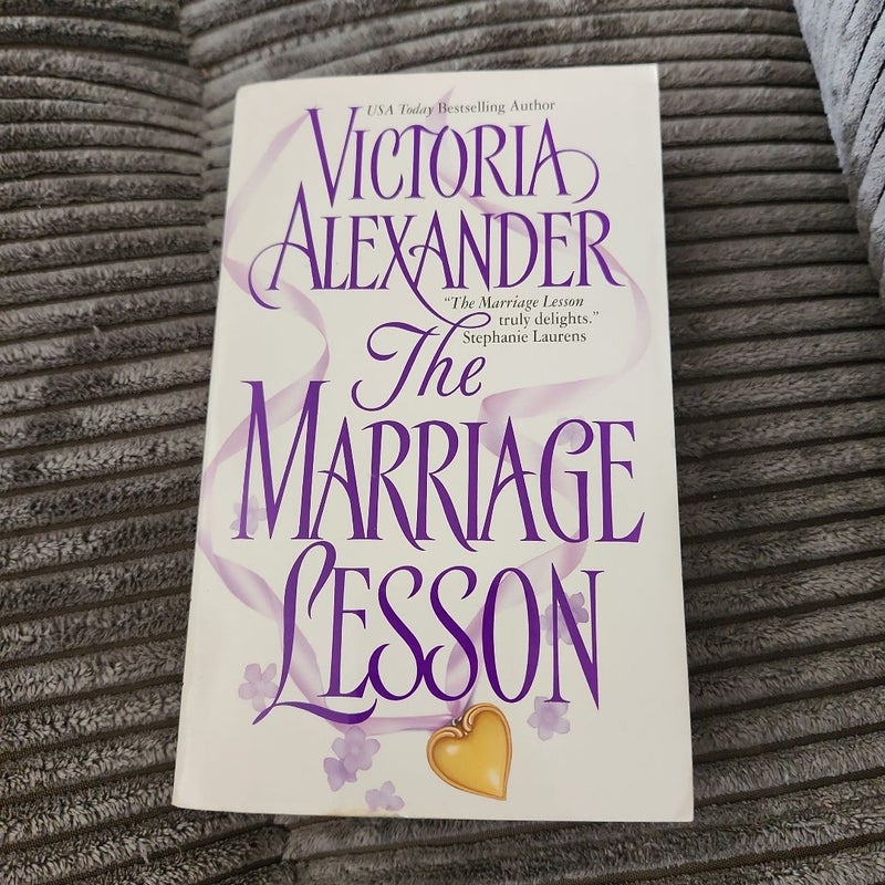 The Marriage Lesson 1st Edition Stepback
