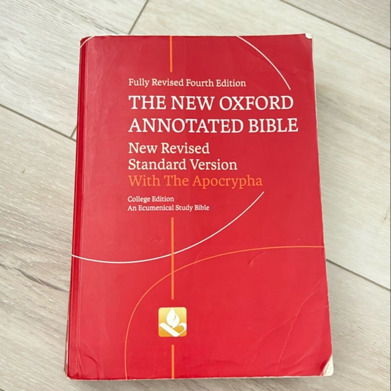 The New Oxford Annotated Bible with Apocrypha