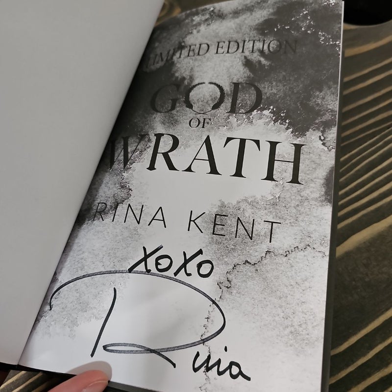 God of wrath (signed)