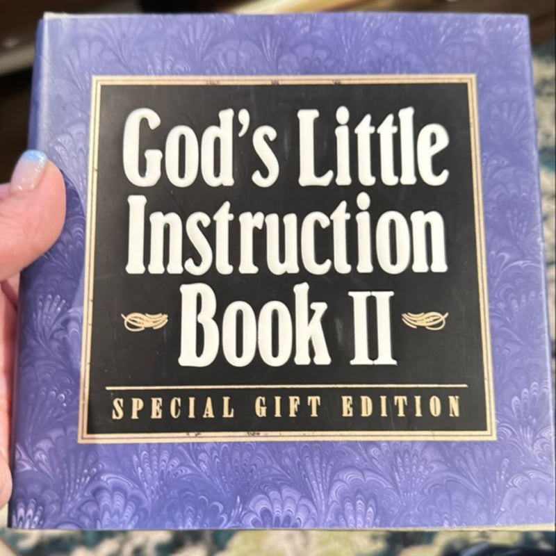 God's Little Instruction