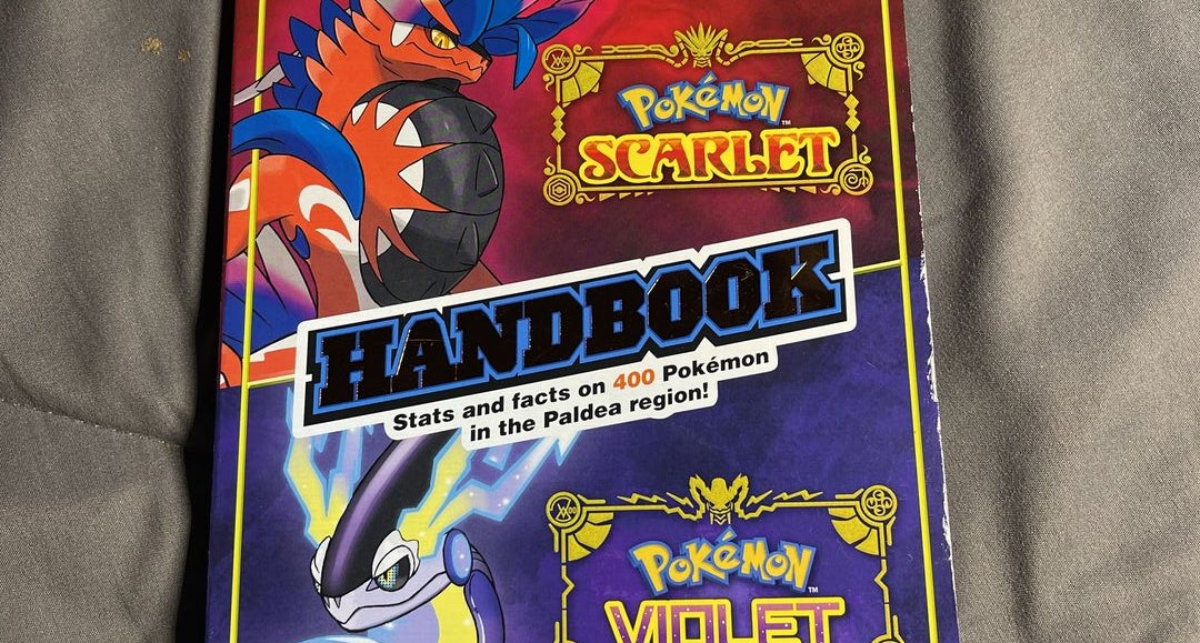 Pokemon: Scarlet & Violet Handbook by Scholastic