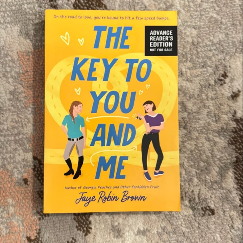 The Key to You and Me (arc)