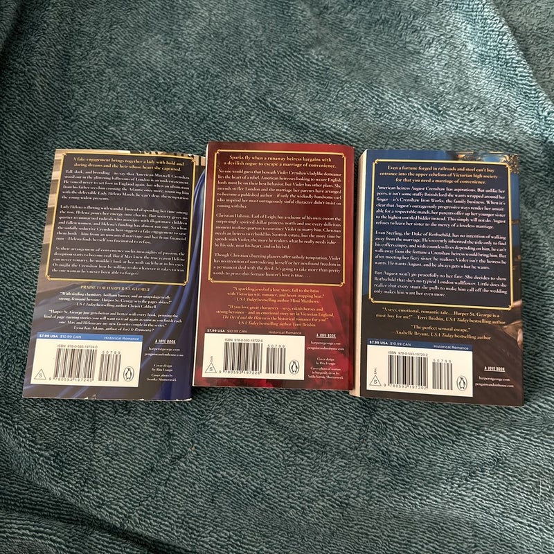 Gilded Age Heirresses Series (1-3)