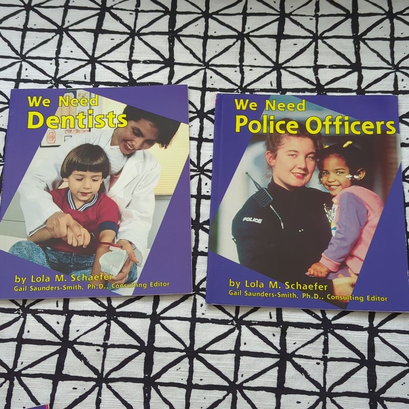 We Need... Community Helpers Series- Set of 6 Books Bundle