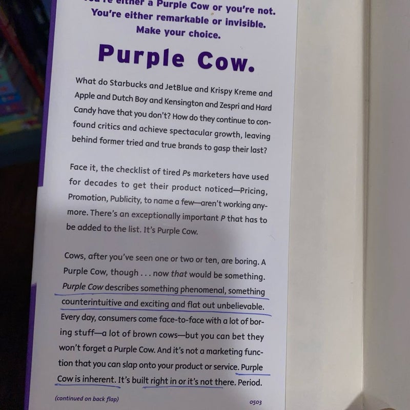 Purple Cow