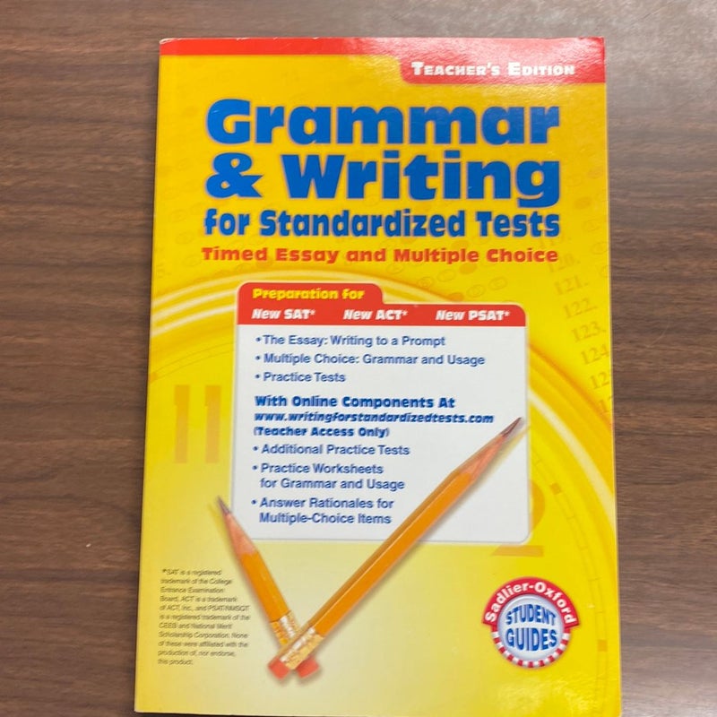 Writing for Standardized Tests