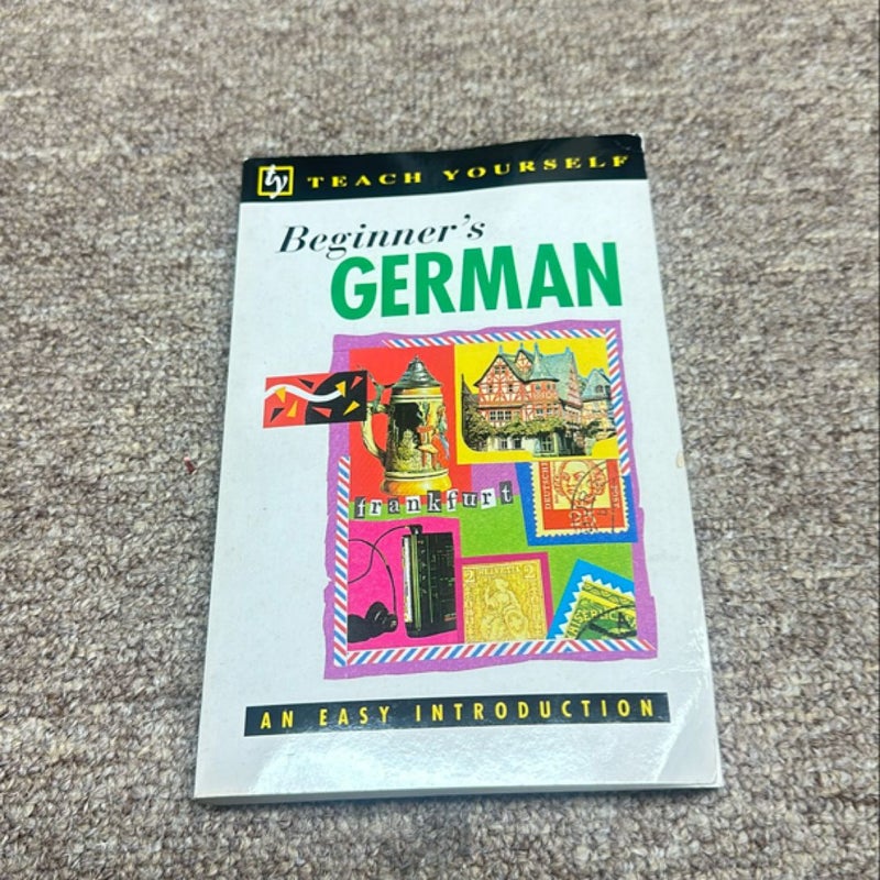 Teach Yourself Beginner's German