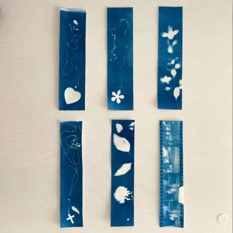 Cyanotype Bookmark - More Designs Available!