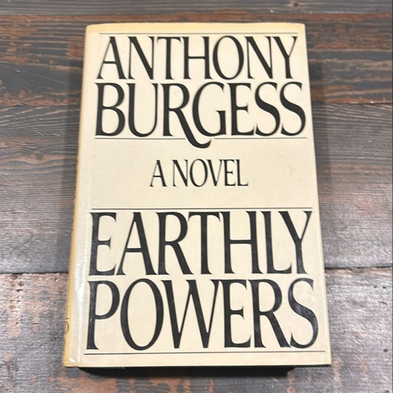 Earthly Powers (first printing)