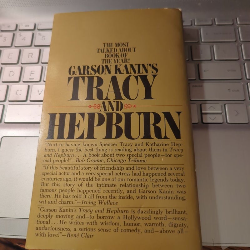 Tracy and Hepburn - an Intimate Memoir