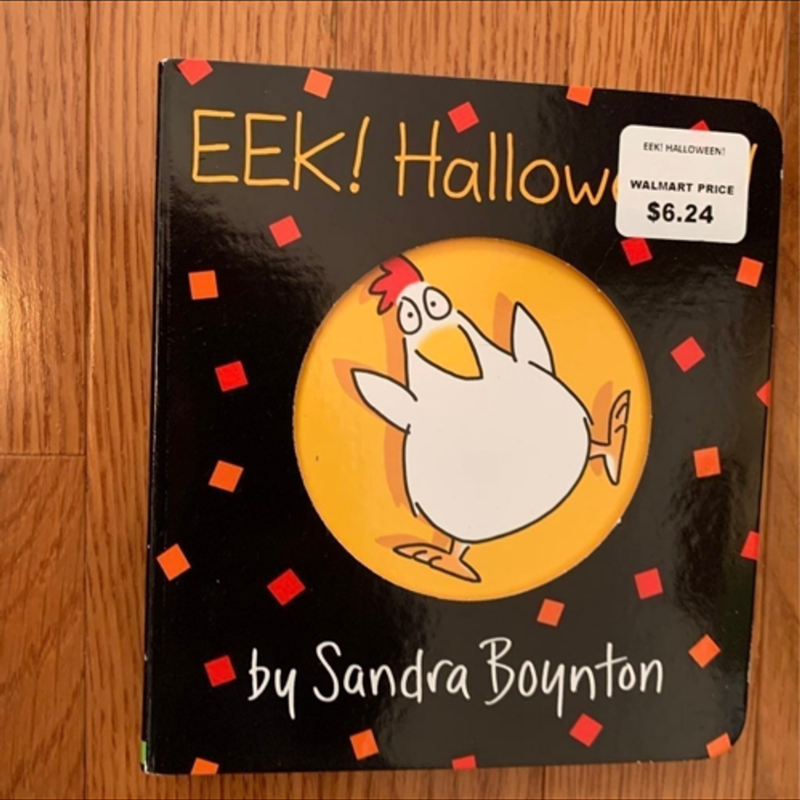Eek! Halloween! NEW Unused Sandra Boynton Board Book
