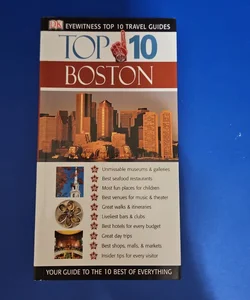 DM Eyewitness Top 10 Travel Guide BOSTON