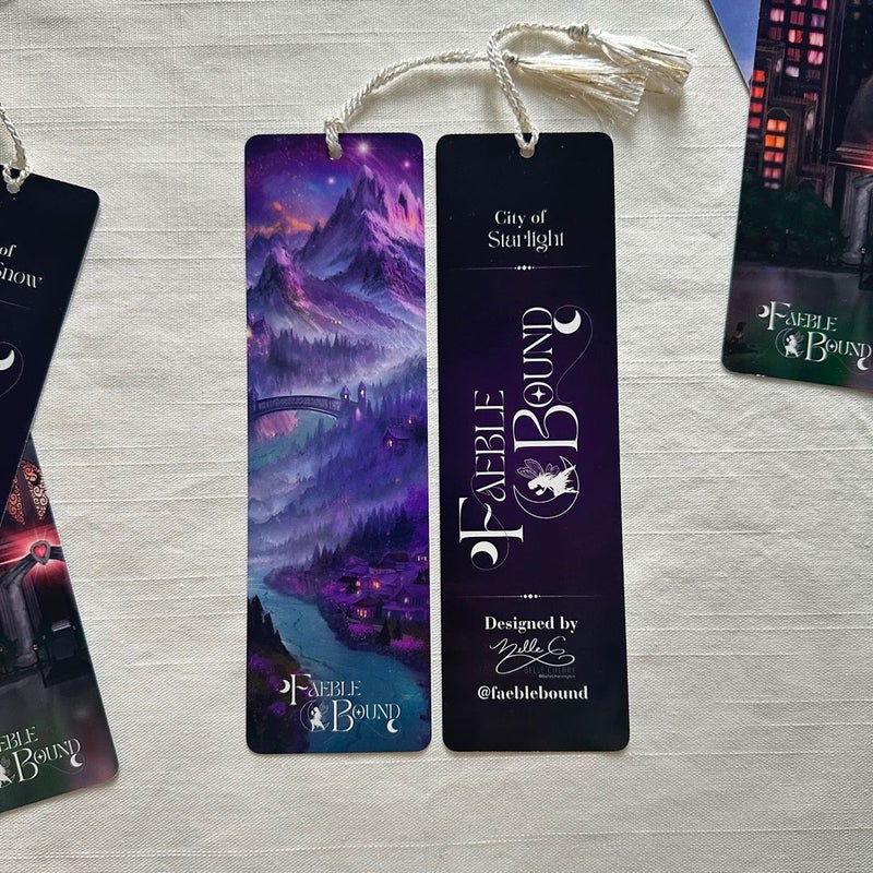 SJM Bookmarks - ACOTAR, Throne of Glass, & Crescent City