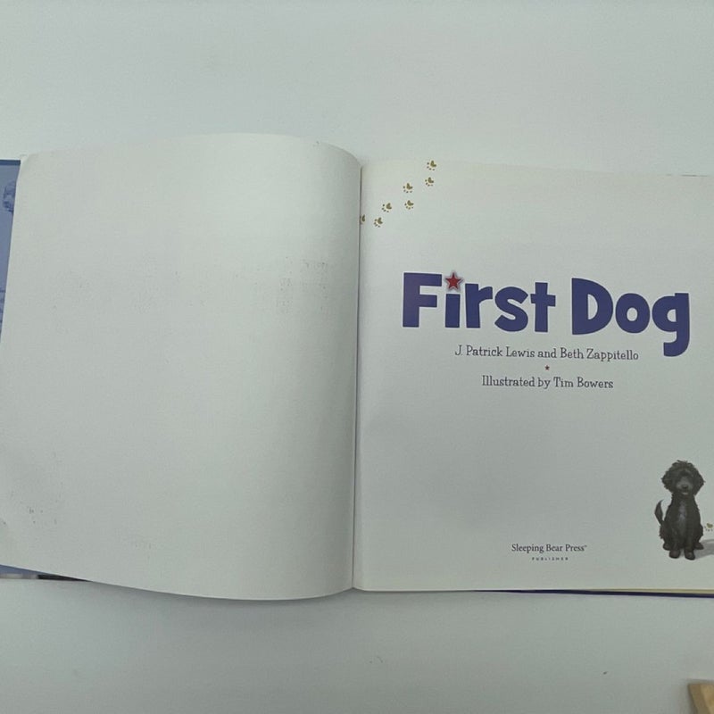 First Dog by J. Patrick Lewis (2009, Hardcover)